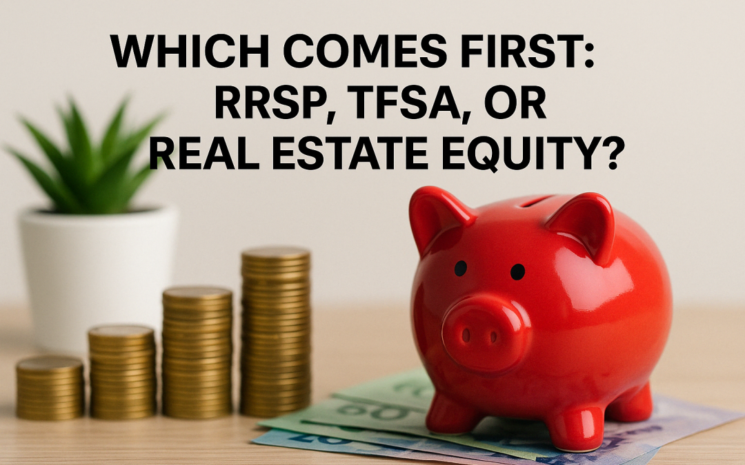 Which Comes First: RRSP, TFSA, or Real Estate Equity?